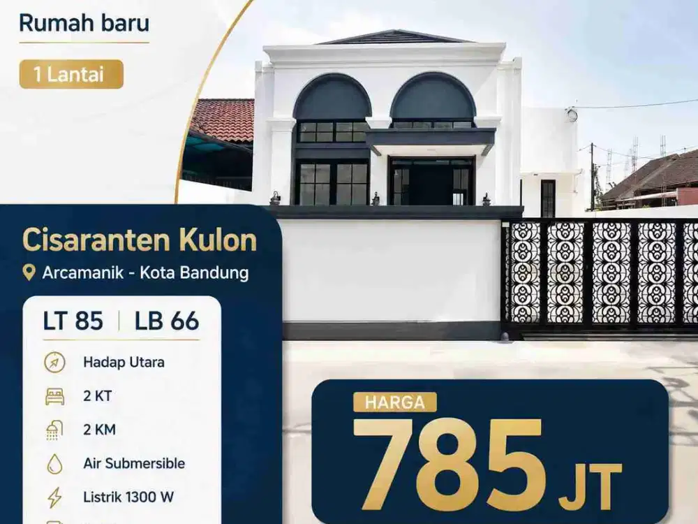Rumah baru di Cisaranten Kulon, Arcamanik Bandung