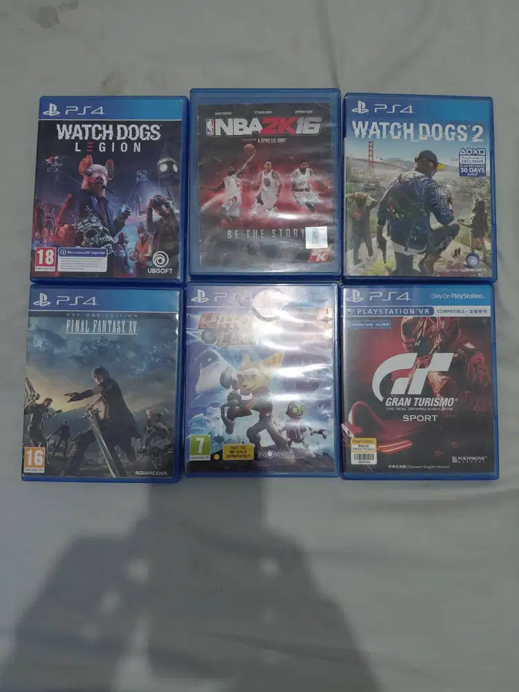 WTS : Games Playstation-PS4