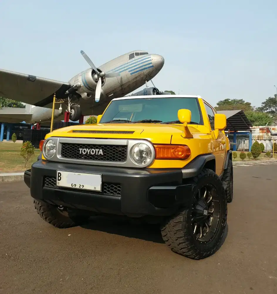 FJ CRUISER Pajak Hidup Nama Sendiri Kuning Asli