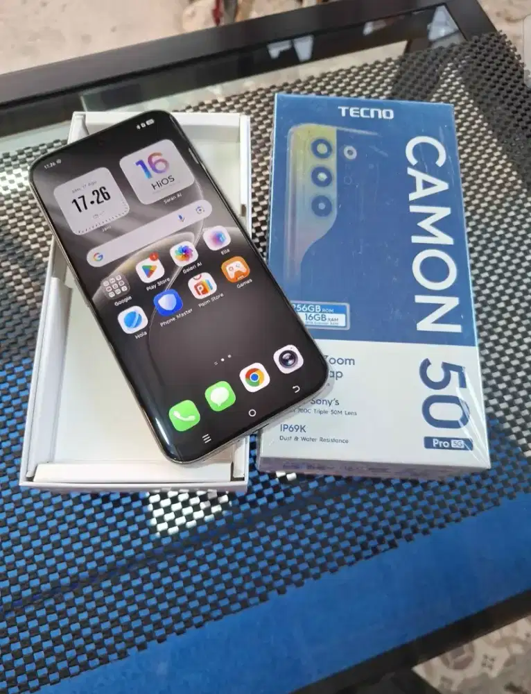 Tecno camon 50 pro 5G.lengkap original.mulus gress