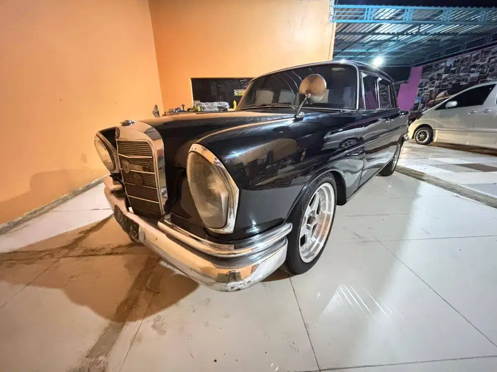 Mercedes benz 190 1964 hitammercy bu engine swap Nissan RD28 1963/1965