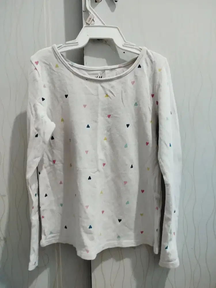 Atasan2 lengan Panjang anak branded size blnan-3thn bagus
