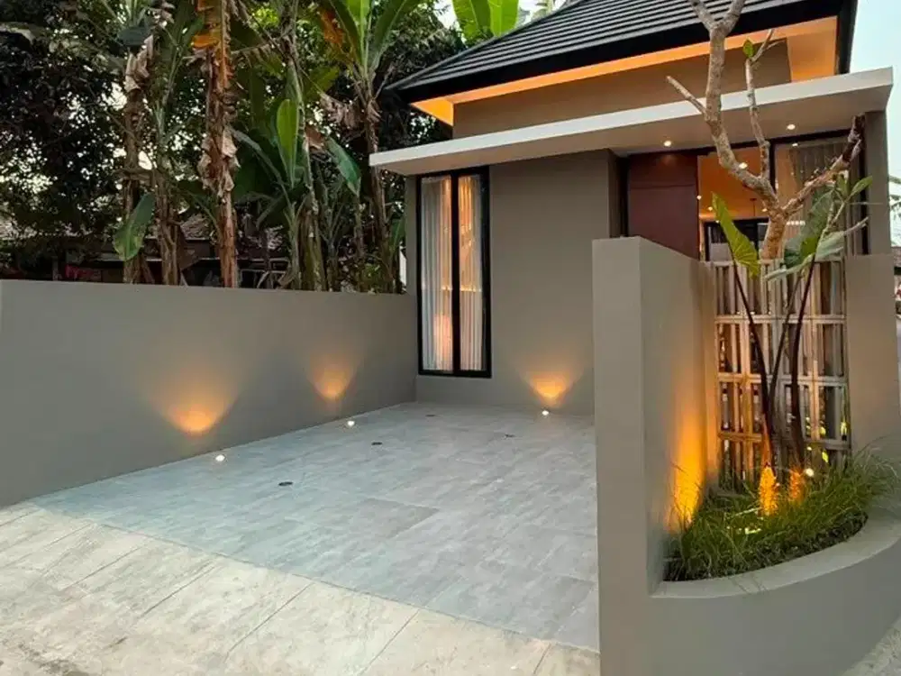 Rumah Minimalis HOOK furnished dekat Pasar Cebongan Seyegan Sleman