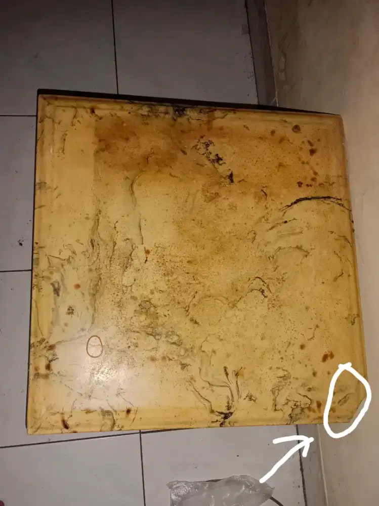 Meja murmer asli antik