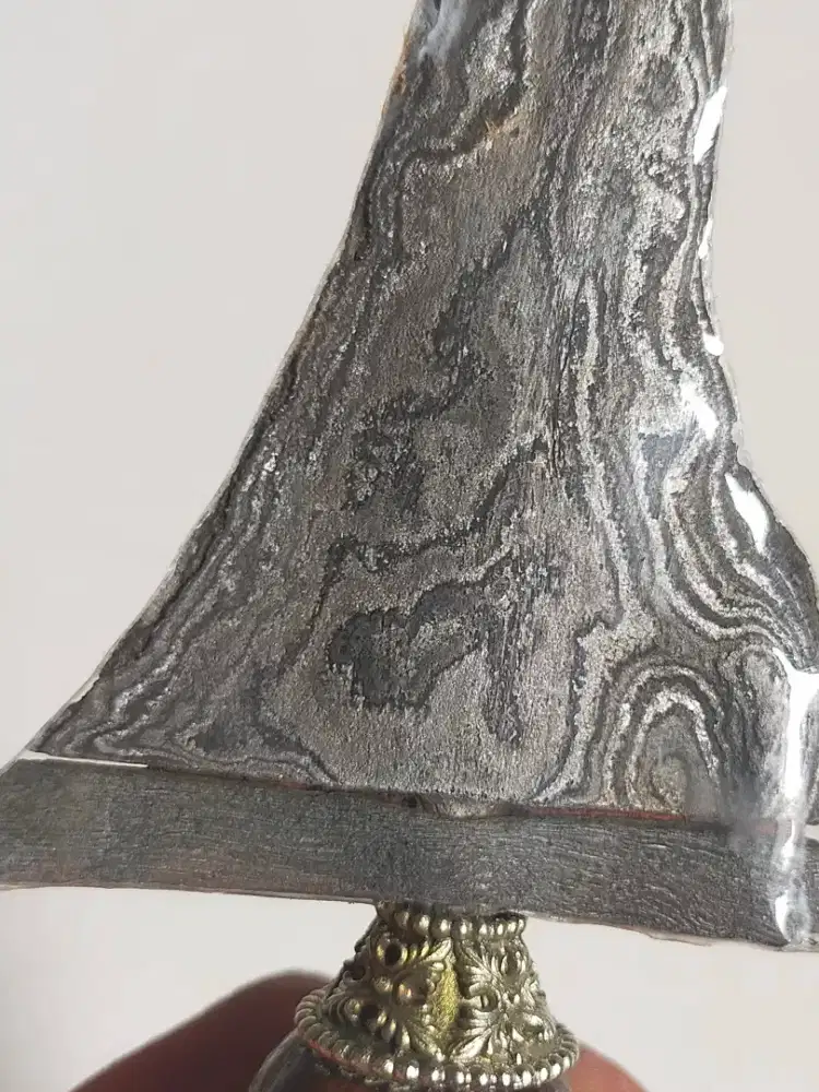 Keris Brojol sepuh pamor Udan Mas