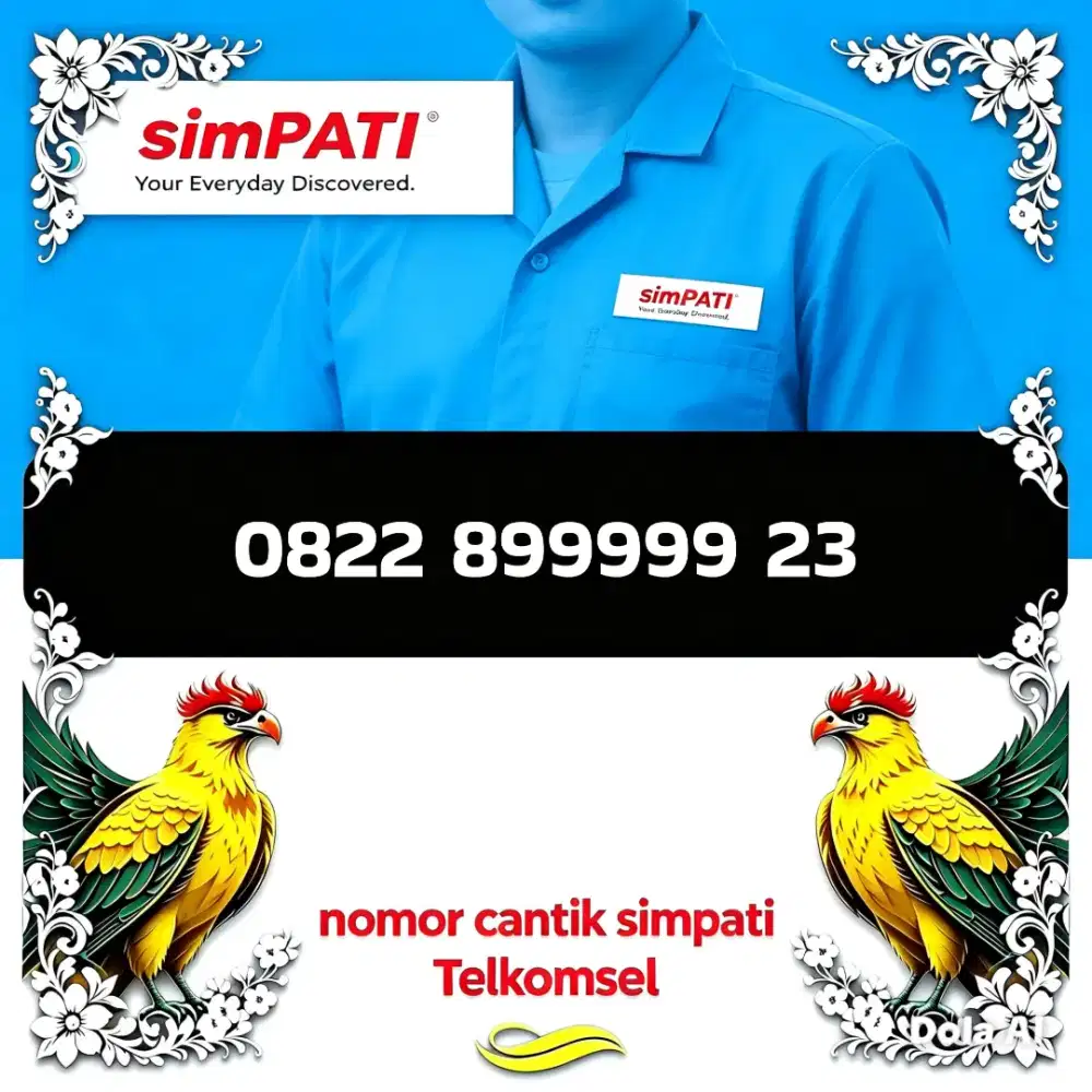 Nomor Cantik simpati Telkomsel 12 digit
