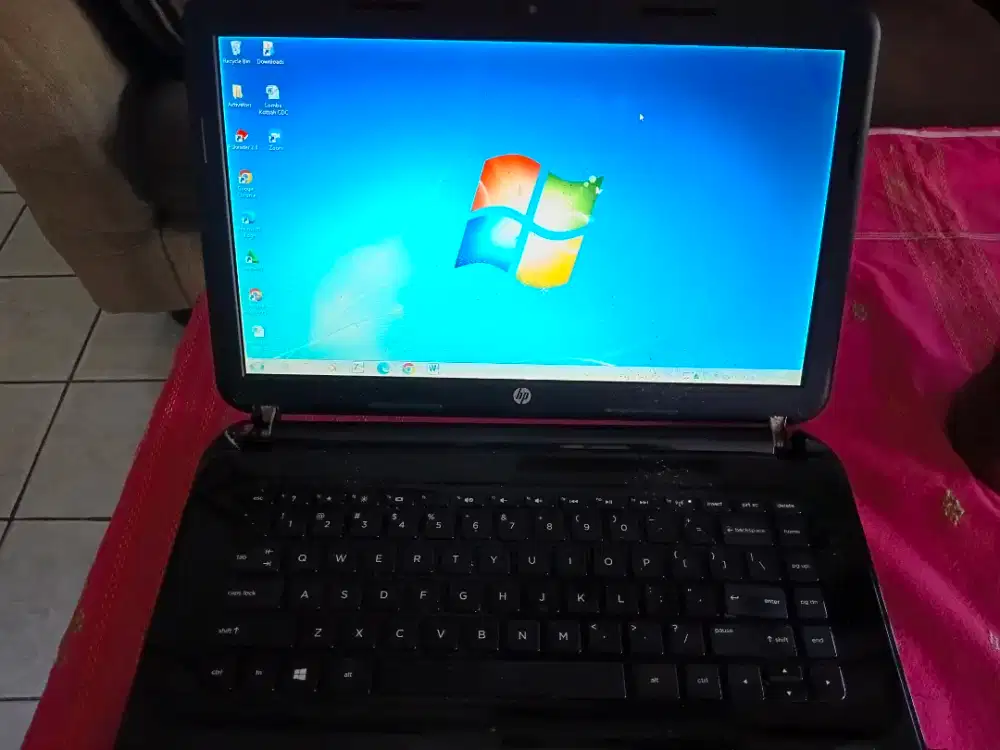 Jual laptop hp compac ram 2gb