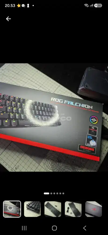 ROG Falchion 65% Keyboard Mechanical