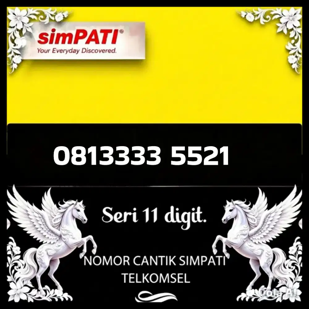 Nomor cantik simpati Telkomsel