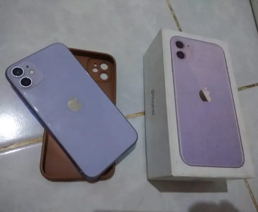Iphone 11 wifi only 128gb Ungu