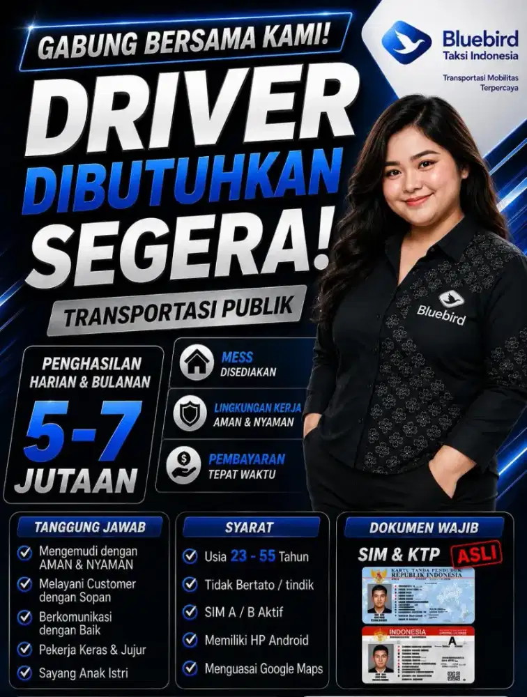 Lowongan Pekerjaan Driver Hebat