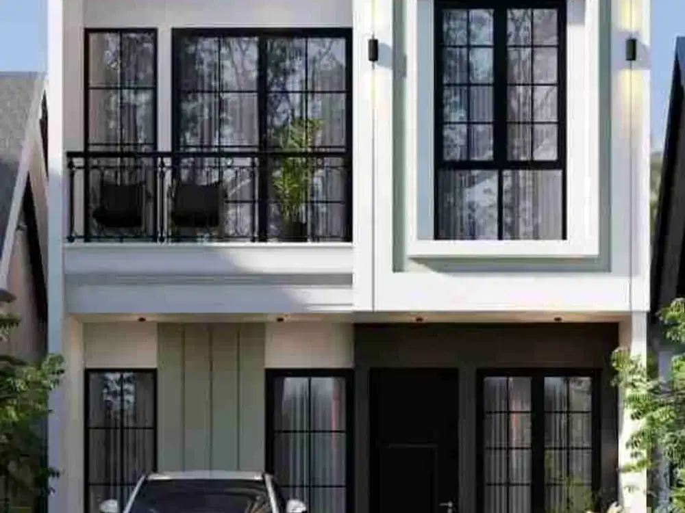 Rumah Luxury 2 Lantai dan Rooftop,Strategis Dekat Alun-alun Depok