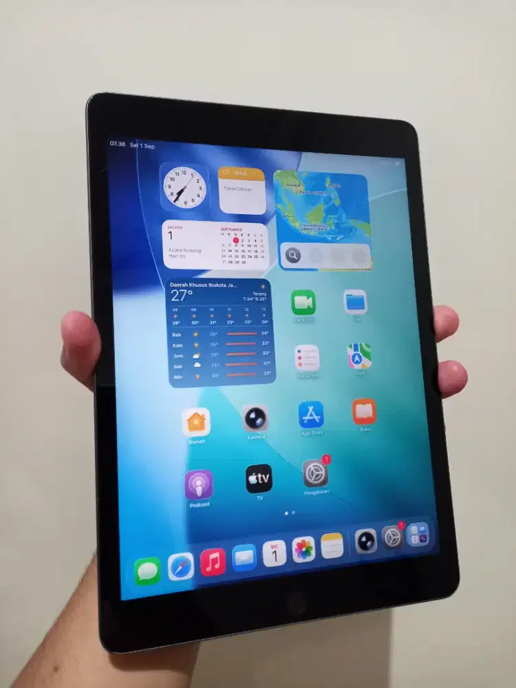 IPad Gen 9 Grey 64Gb Wifi Only Ex Ibox Batangan normal orian
