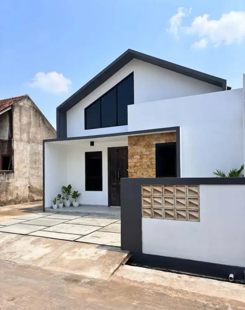 Rumah murah bangunan baru desain minimalis #cash&kpr