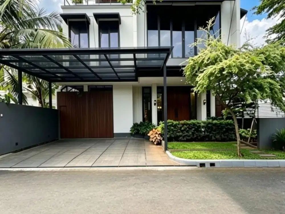 rumah + rooftop mewah di ampera jakarta selatan