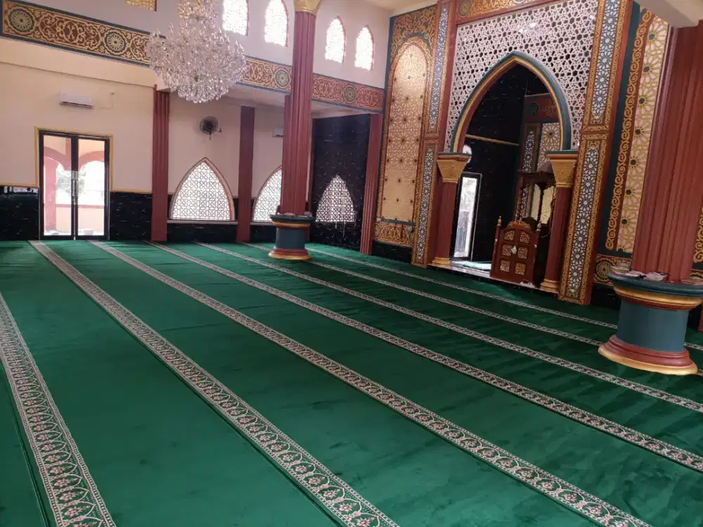 Karpet Masjid Lokal Halus - Al Imam 14mm - Gratis Pasang Banyumas Raya