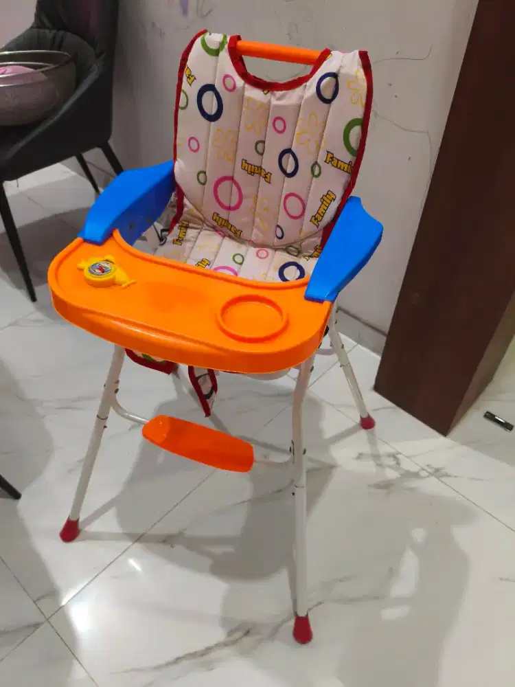 High Chair / Kursi Makan Bayi Lipat Preloved (Kondisi Bagus & Kokoh)