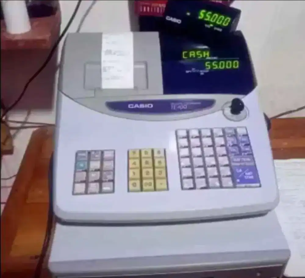 Mesin kasir casio TE100