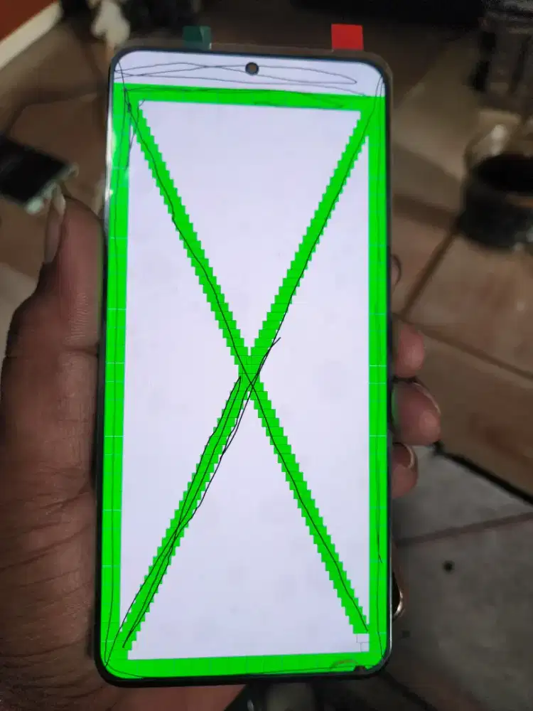 LCD samsung S21 plus original copotan