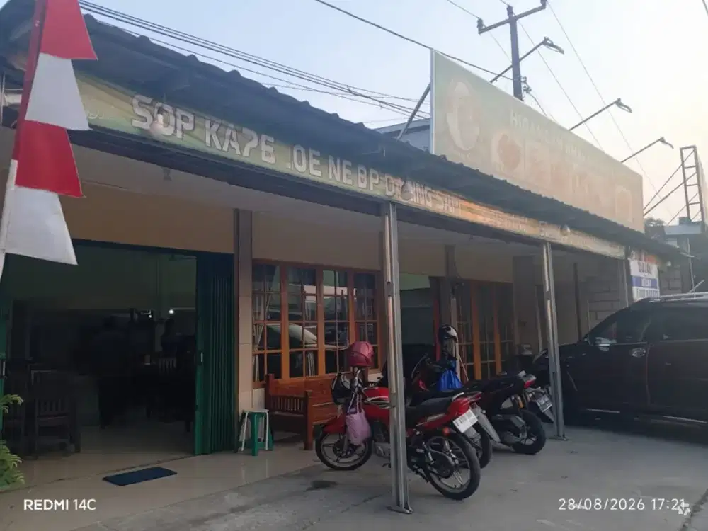 Dijual Rumah/Resto di Jl.Raya Pekayon Bekasi
