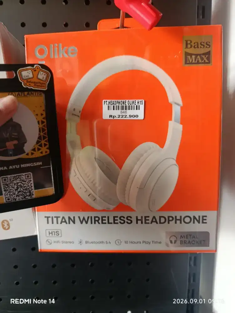PT HEADPHONE OLIKE H1S | ATLANTIS DAHSYAT