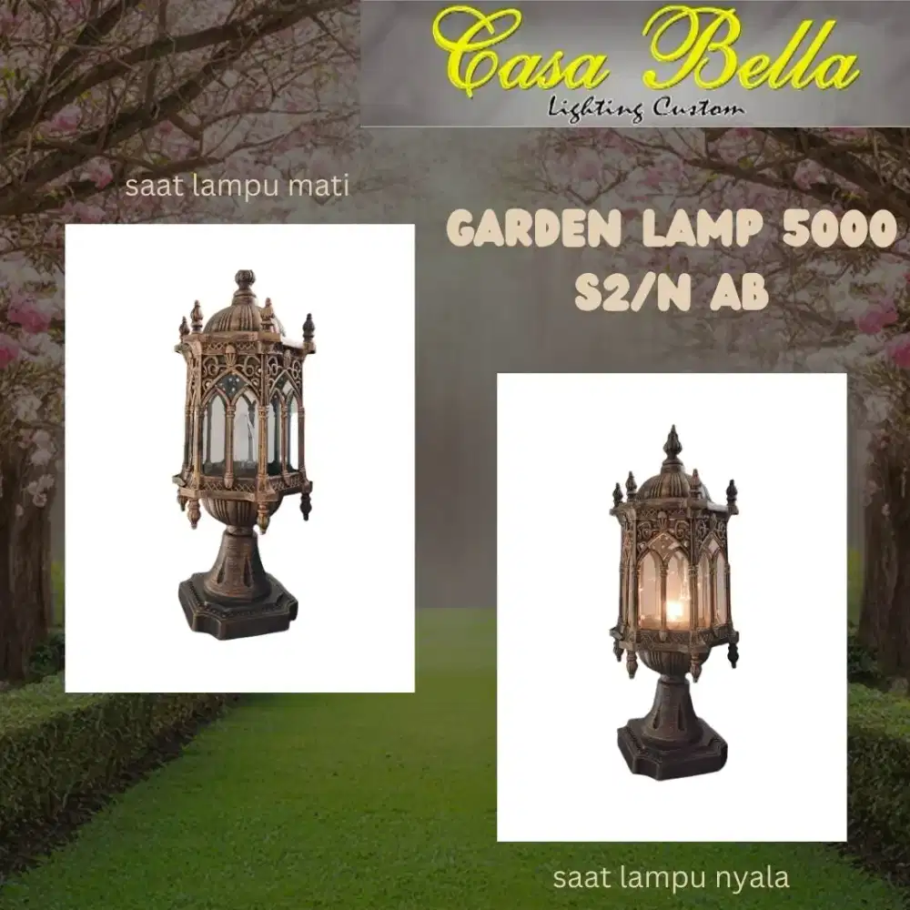 Lampu taman murah