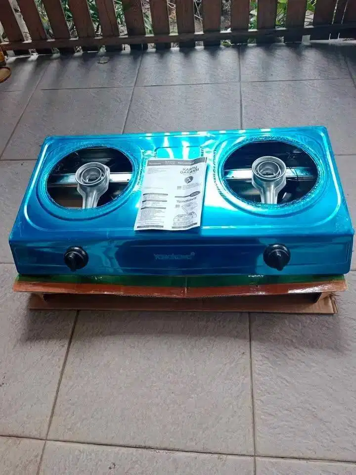 Kompor Gas Terbaru 2 Tungku Yamakawa Garansi Resmi 1 Tahun