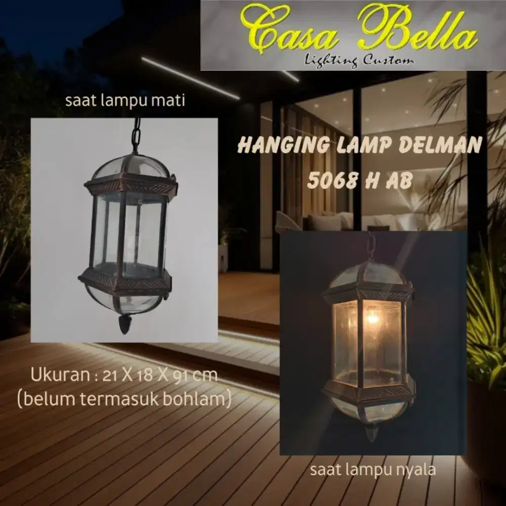 Jual lampu gantung