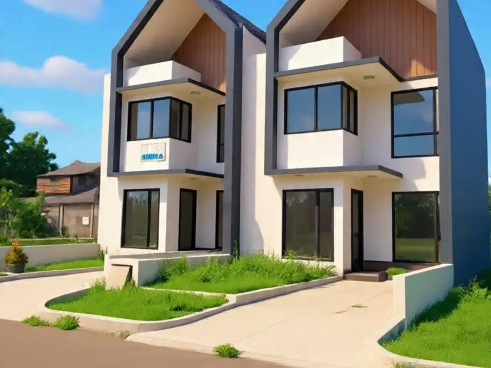 super murah! rumah siap huni akses jalan 2 mobil
