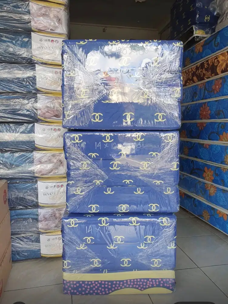 Kasur lipat uk 120x180x14cm