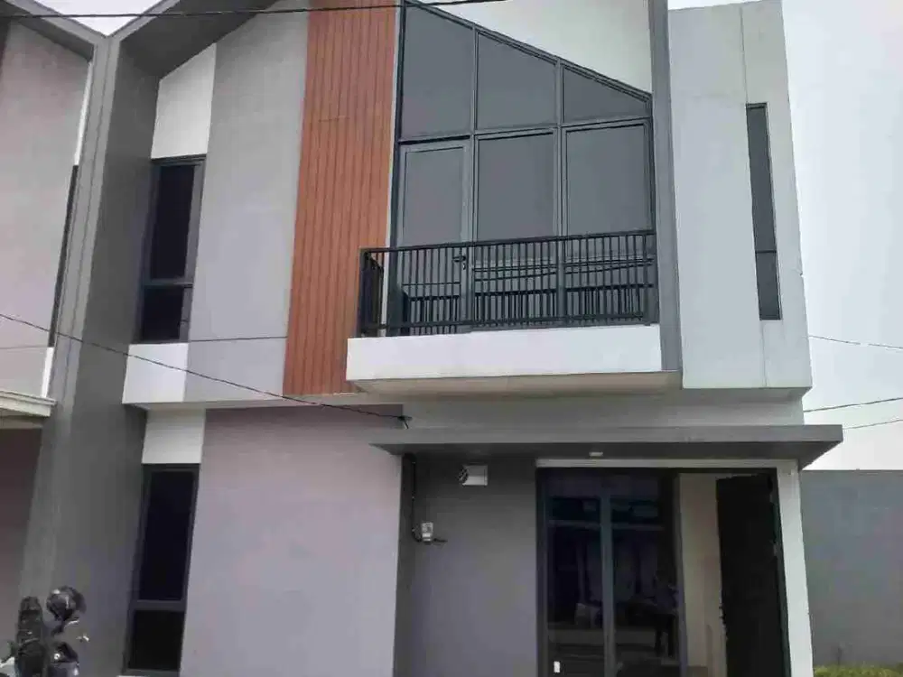 Disewakan Rumah Baru 3 KT Bebas Banjir di Cluster Teradamai Babelan Bekasi