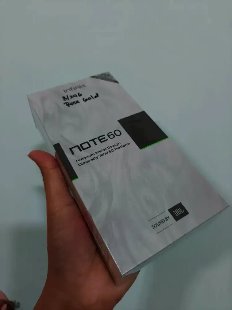 Infinix Note 60 8/256 new (Rose Gold/pink)