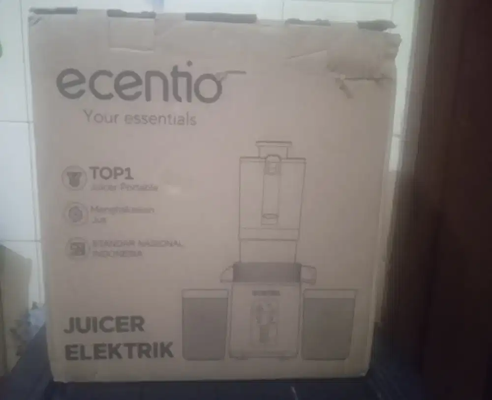 Ecentio Juicer Elektrik smart touch 1 Liter, Diameter 112 mm,