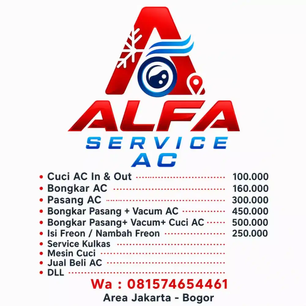 Jasa service siap panggil