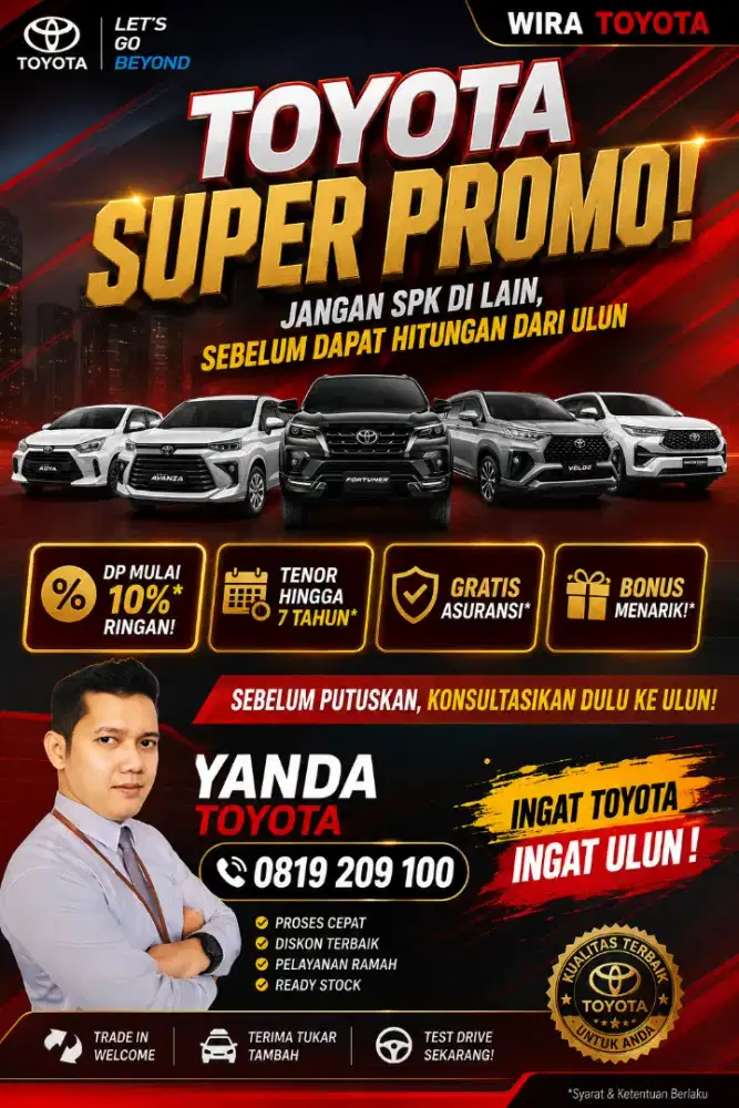 Wira Toyota Banjarbaru