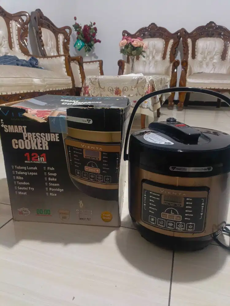 Rice cooker nasi, ikan, daging dll