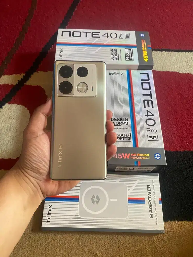 BISMILLAH INFINIX NOTE 40 PRO 5G RAM 8/256 FULSET NOMINES