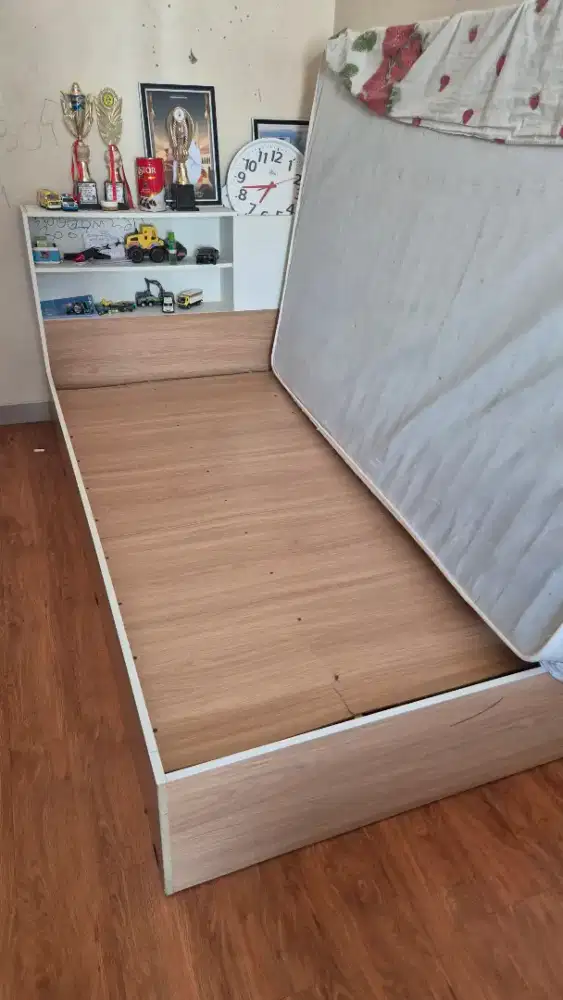 Ranjang japandi minimalis informa 120x80