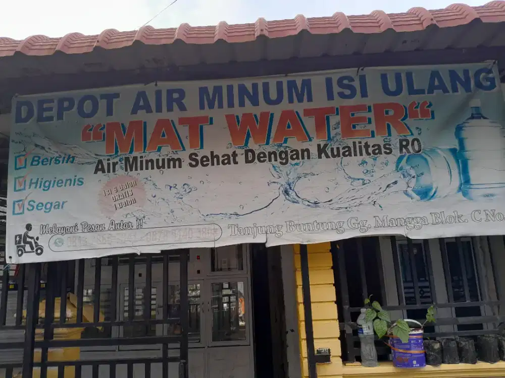 Depot air minum isi ulang premium