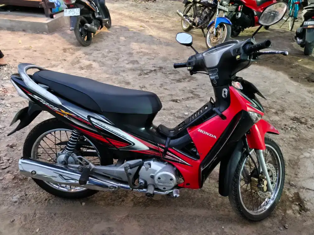 Honda Supra 125 THN 2006 plat AB kota