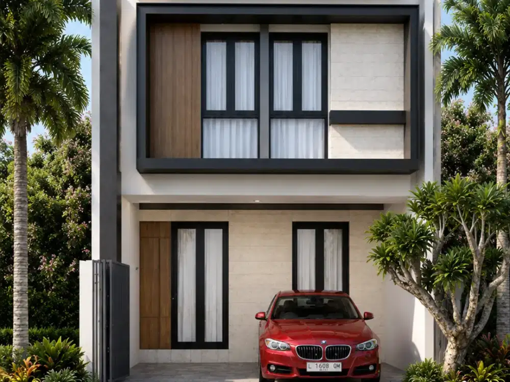 Dijual Rumah baru GRESS 2 LT! Perumahan Wiyung Surabaya Barat!