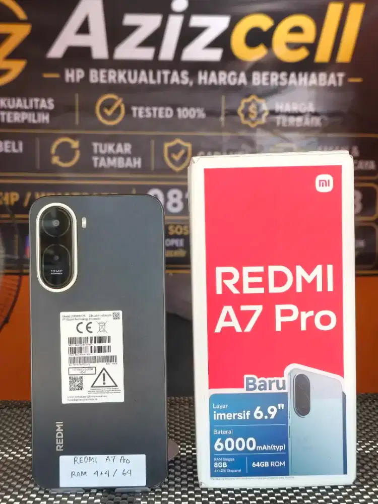 REDMI A7 PRO RAM 4+4/64