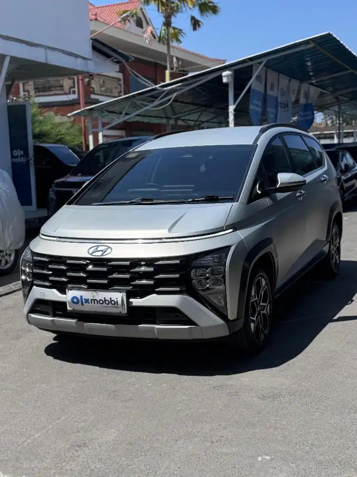 Hyundai Stargazer X 1.5 Prime Bensin AT 2025 Abu Abu (SG)