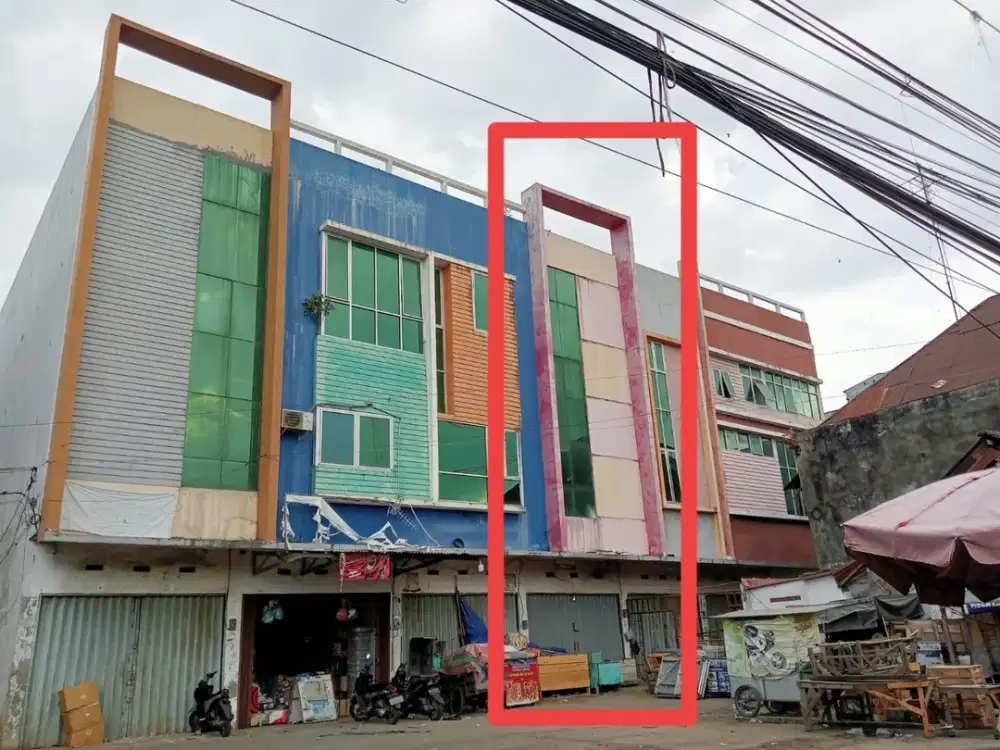 Di Jual Ruko 3 Lantai Komplek Ruko Apollo Palembang