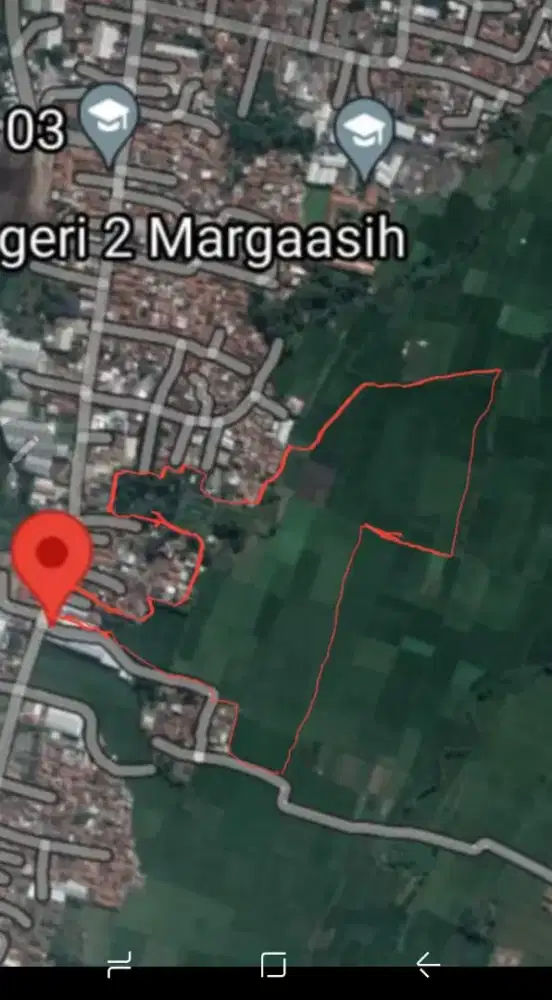 Jual cepat 6.7ha kav.gudang/industri @Nanjung
