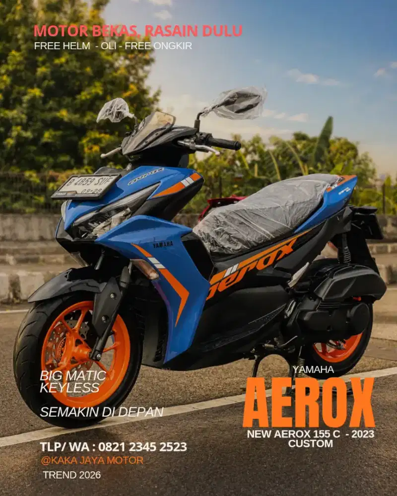 AEROX CUSTOM 2023 Bisa Cash Kredit Barang Bagus