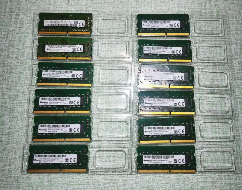 Ram laptop 8gb ddr4 2666 second normal