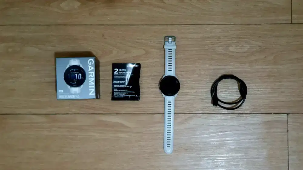 DIJUAL GARMIN FORERUNNER 165 WHITE