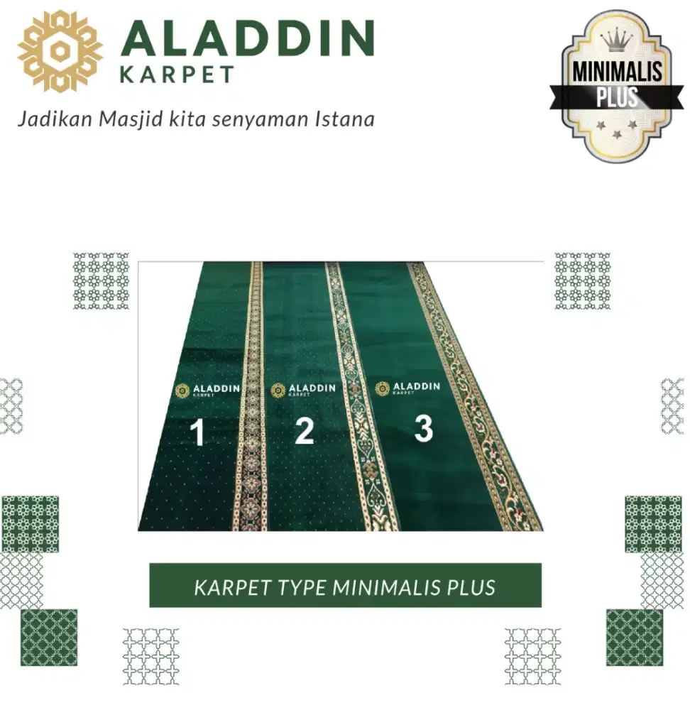Karpet masjid lokal