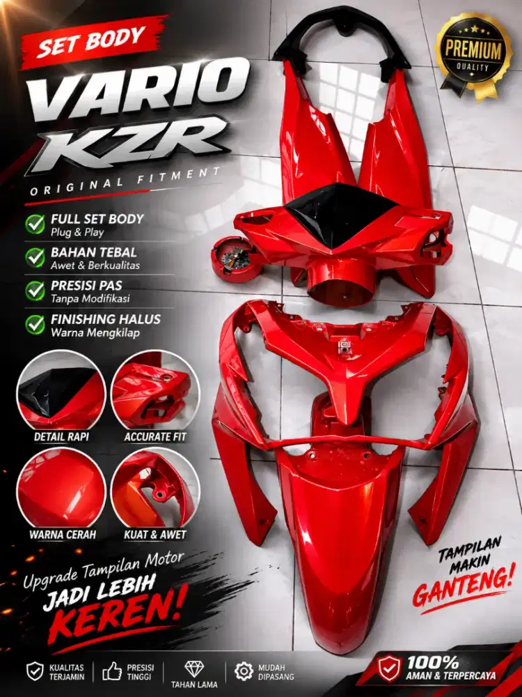 Body set halus Vario kzr
